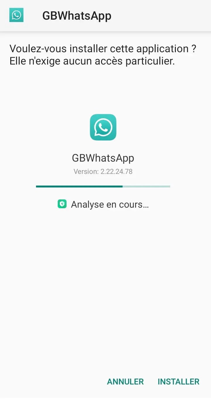 Installer GBWhatsApp APK sur Android